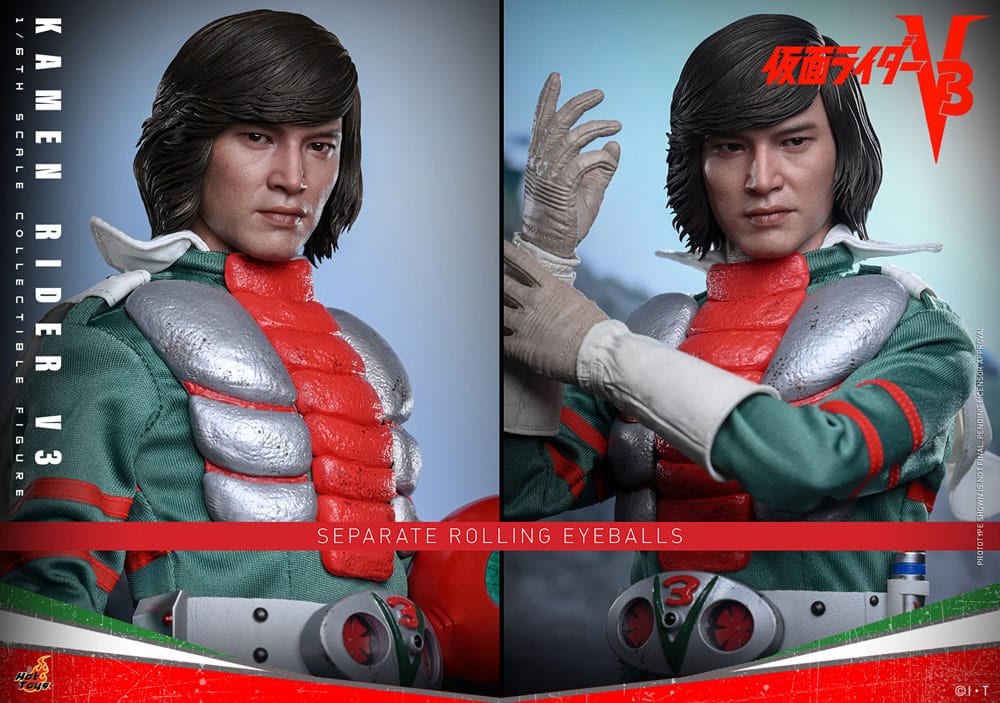 Hot Toys Kamen Rider V3 1/6 Actionfigur