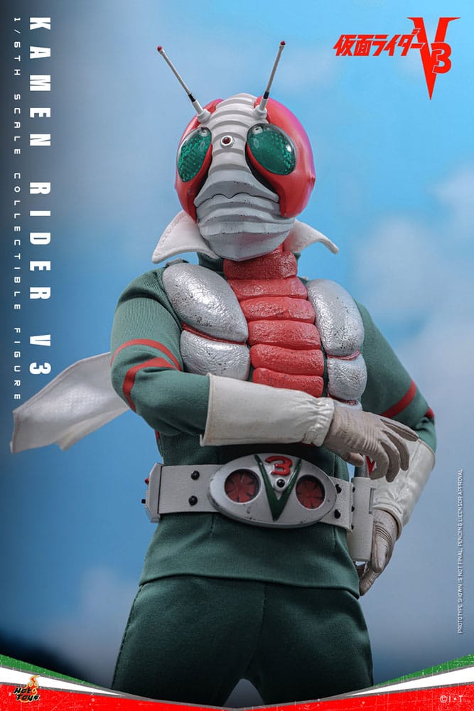 Hot Toys Kamen Rider V3 1/6 Actionfigur