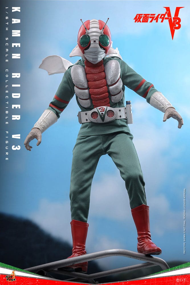 Hot Toys Kamen Rider V3 1/6 Actionfigur