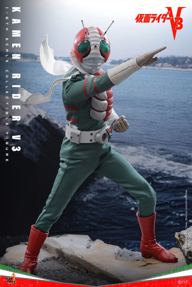 Hot Toys Kamen Rider V3 1/6 Actionfigur