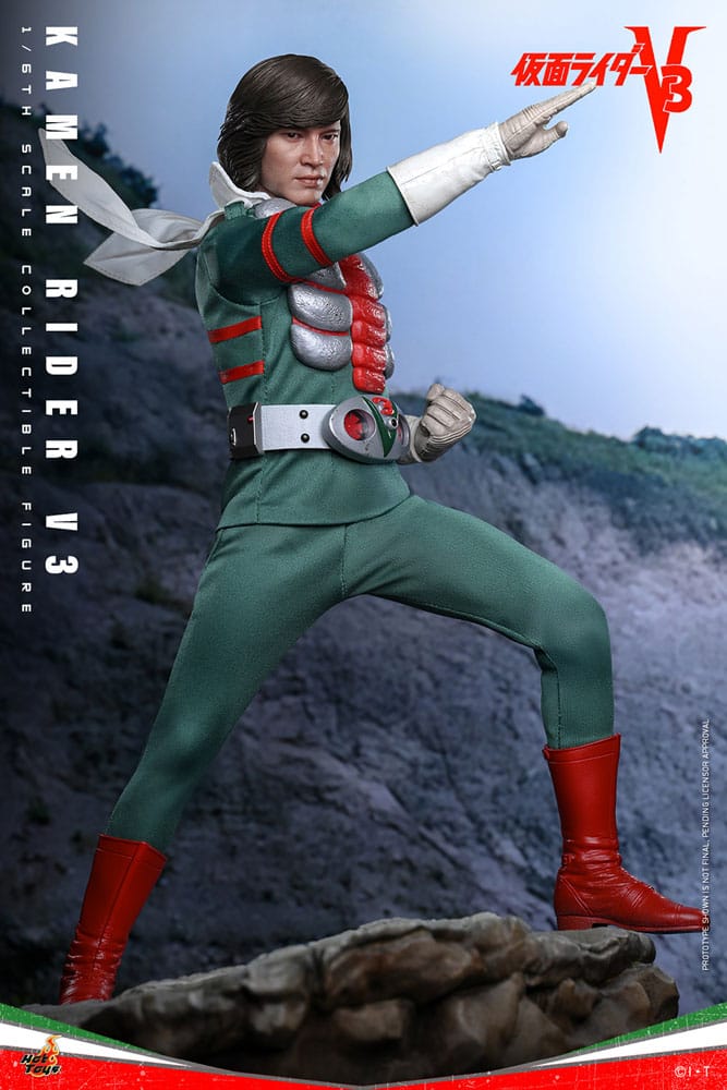 Hot Toys Kamen Rider V3 1/6 Actionfigur
