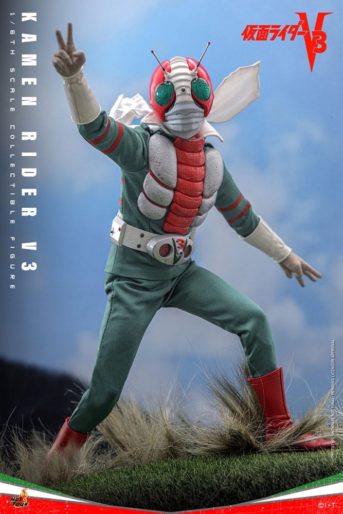 Hot Toys Kamen Rider V3 1/6 Actionfigur