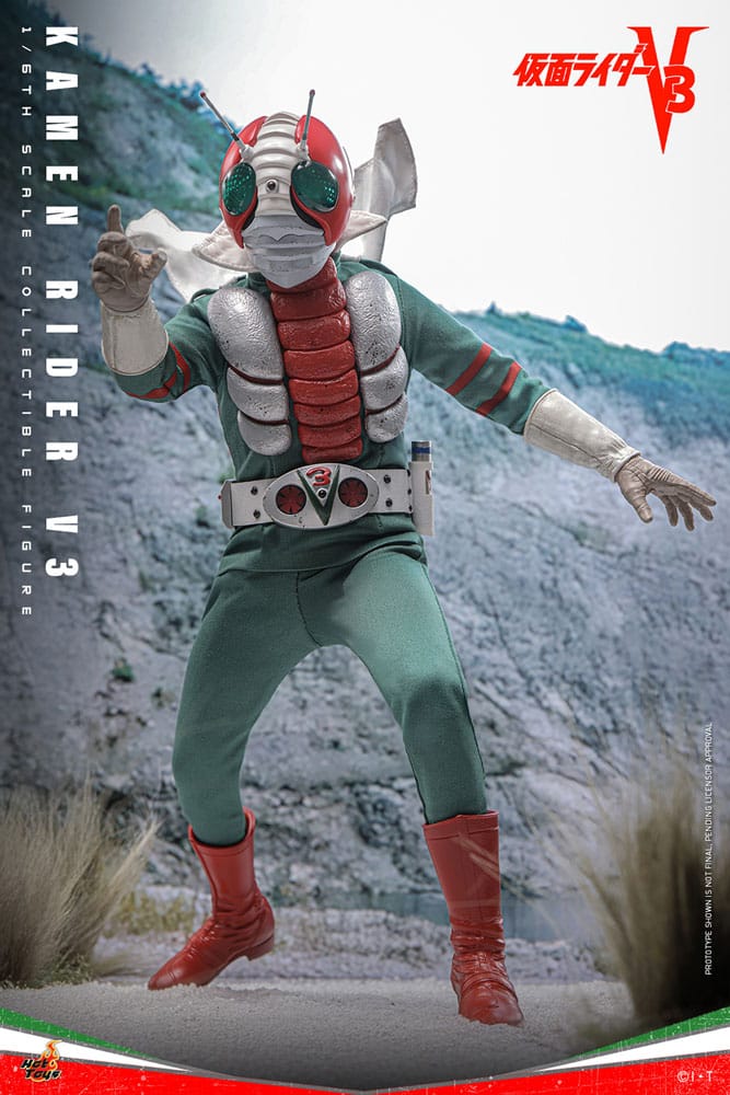Hot Toys Kamen Rider V3 1/6 Actionfigur