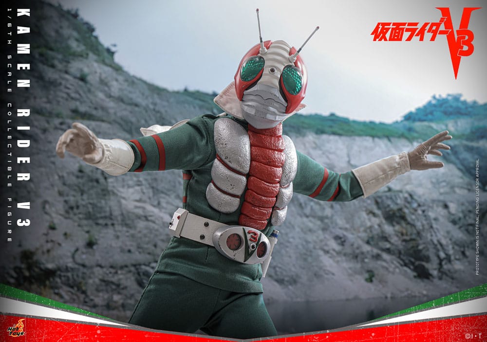 Hot Toys Kamen Rider V3 1/6 Actionfigur