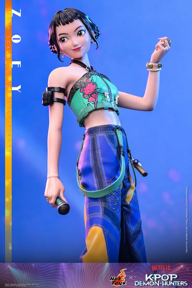 Hot Toys KPop Demon Hunters Zoey 1/6 Actionfigur