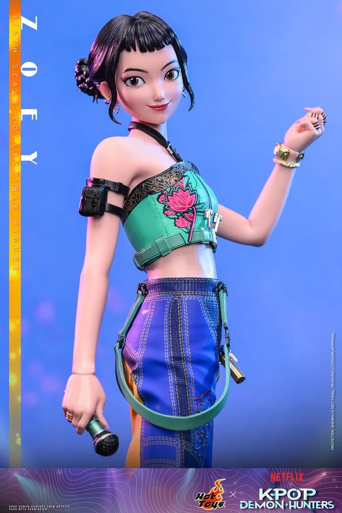 Hot Toys KPop Demon Hunters Zoey 1/6 Actionfigur