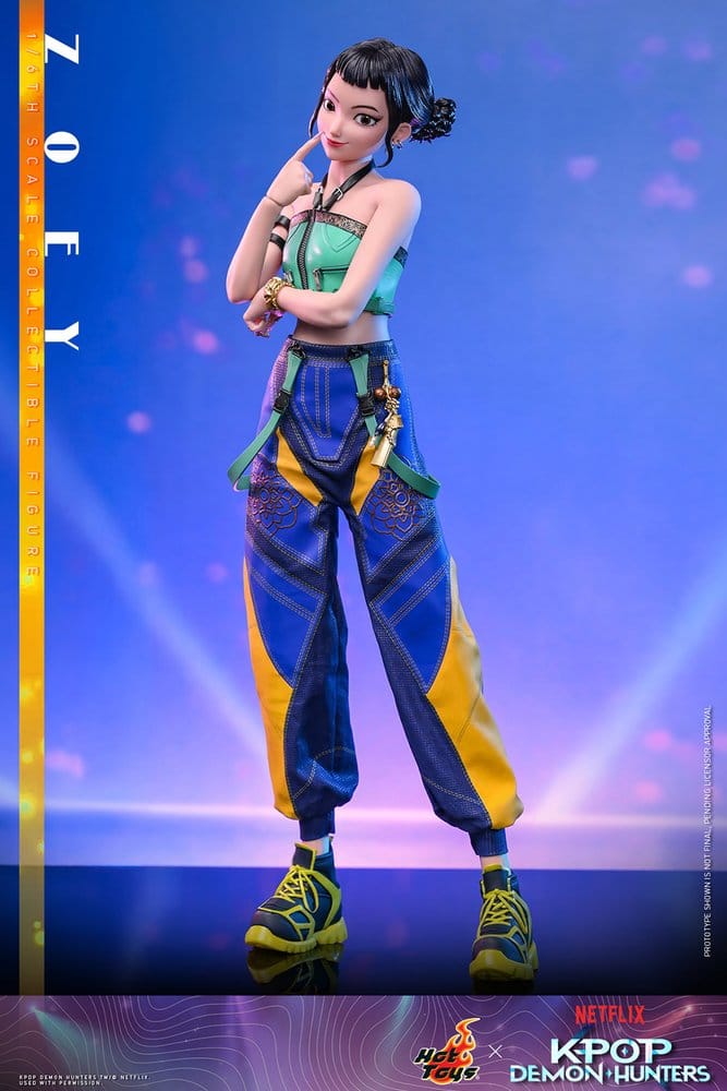 Hot Toys KPop Demon Hunters Zoey 1/6 Actionfigur