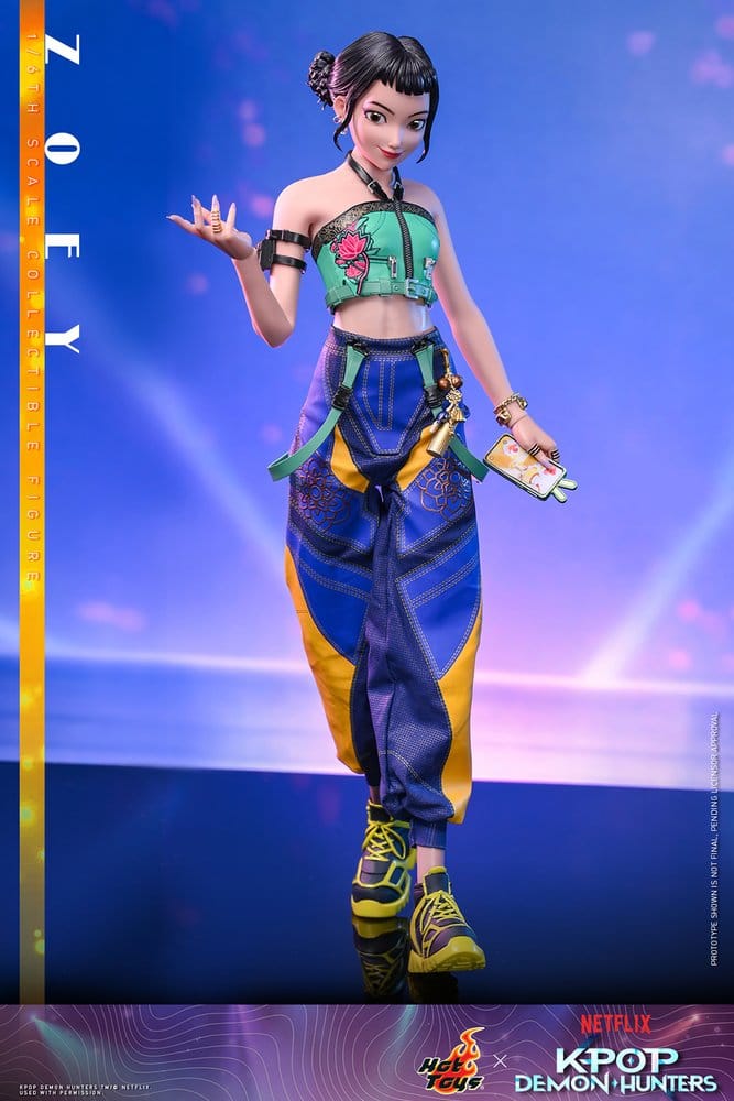 Hot Toys KPop Demon Hunters Zoey 1/6 Actionfigur
