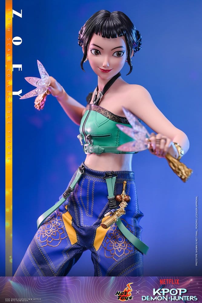 Hot Toys KPop Demon Hunters Zoey 1/6 Actionfigur