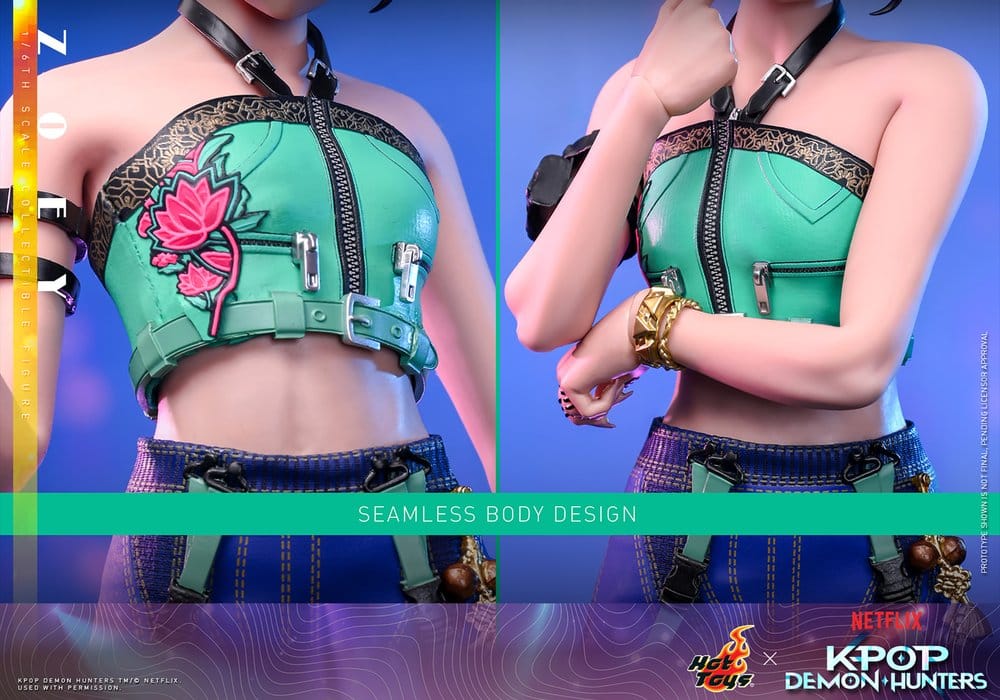 Hot Toys KPop Demon Hunters Zoey 1/6 Actionfigur
