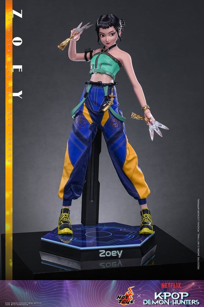 Hot Toys KPop Demon Hunters Zoey 1/6 Actionfigur