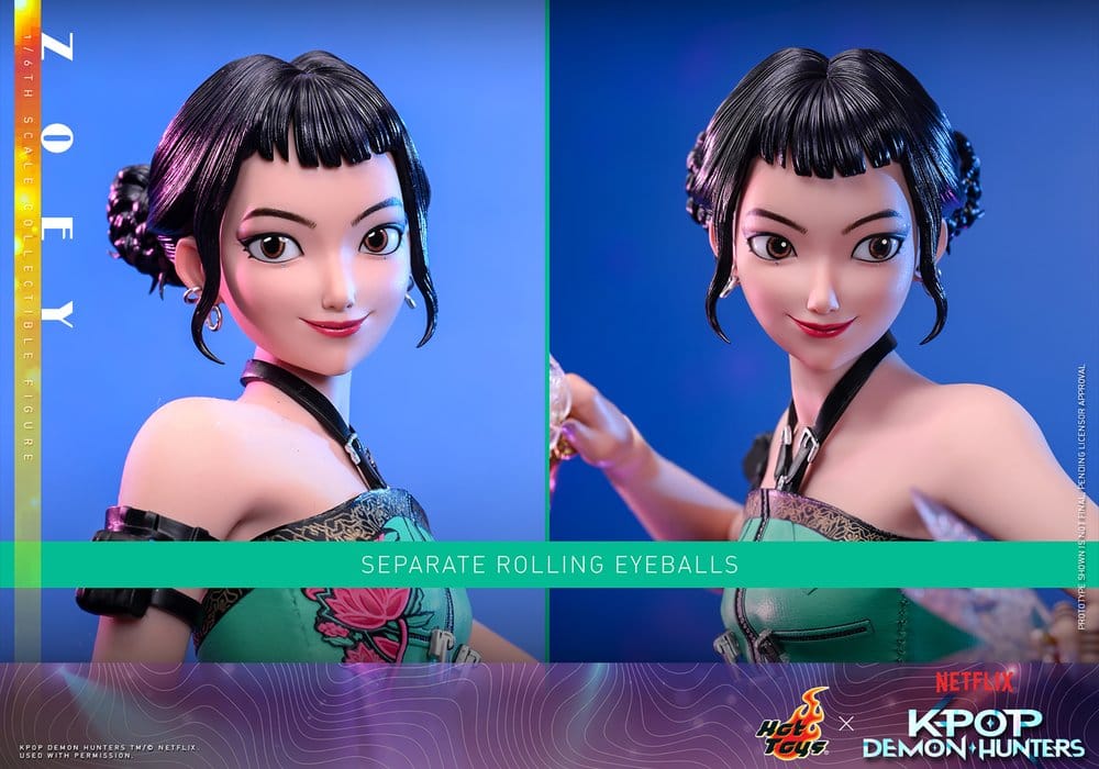 Hot Toys KPop Demon Hunters Zoey 1/6 Actionfigur