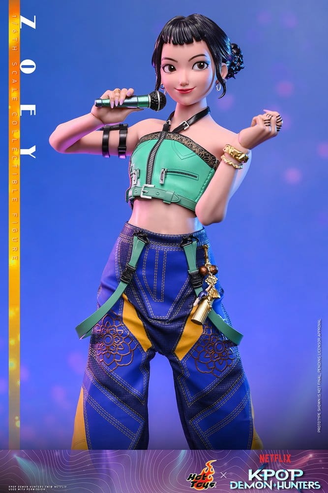 Hot Toys KPop Demon Hunters Zoey 1/6 Actionfigur