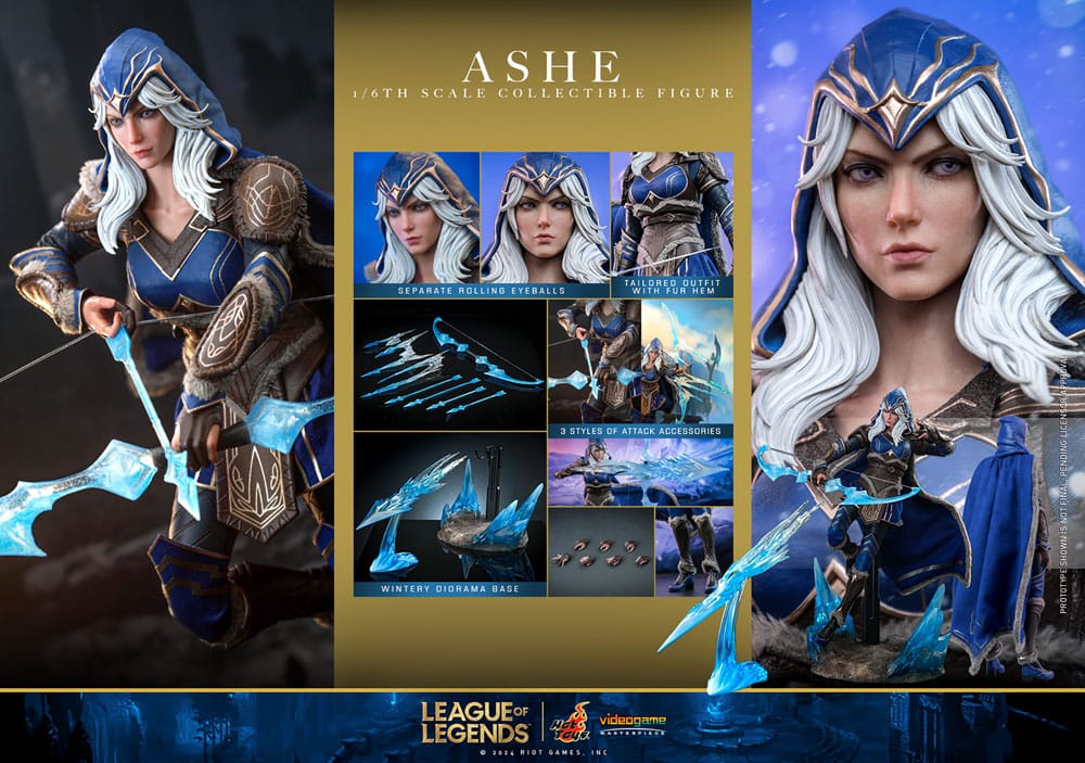 Hot Toys League of Legends Ashe 1/6 Actionfigur