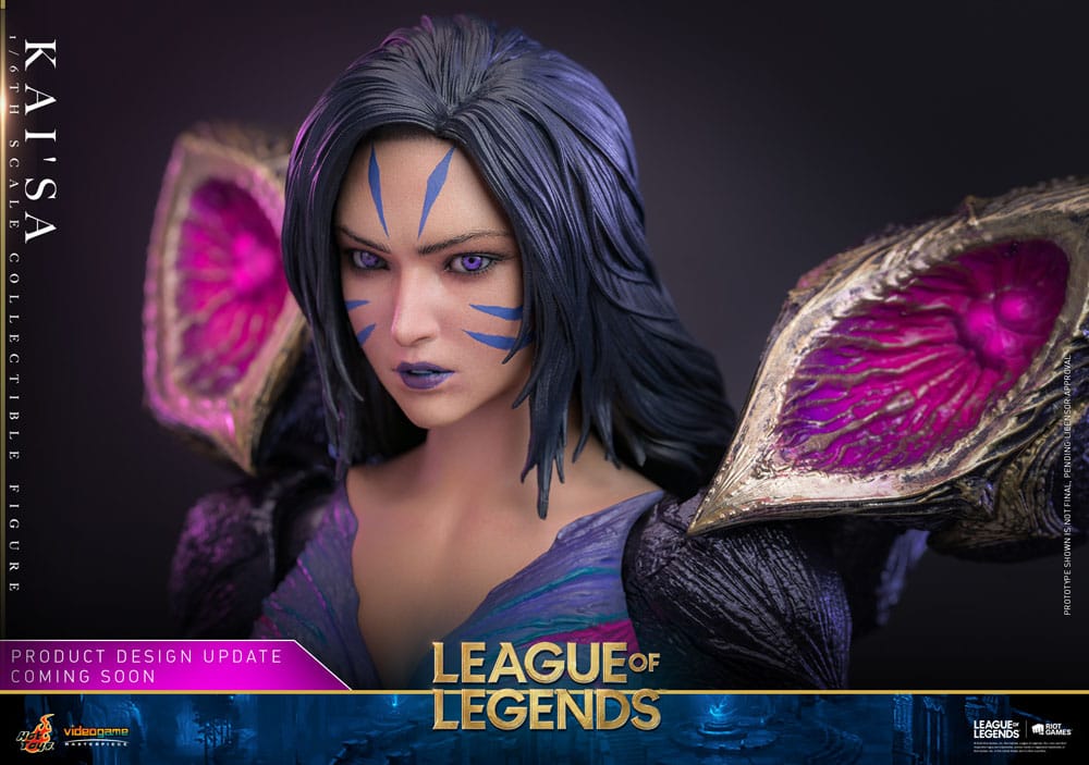 Hot Toys League of Legends Kai’Sa Video Game Masterpiece 1/6 Actionfigur 29 cm
