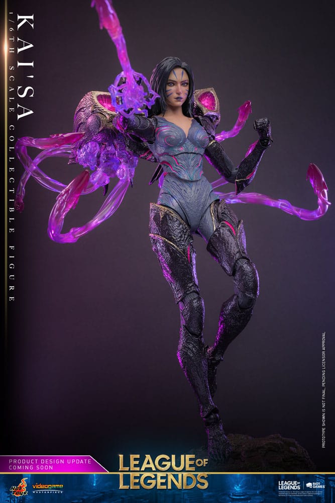 Hot Toys League of Legends Kai’Sa Video Game Masterpiece 1/6 Actionfigur 29 cm
