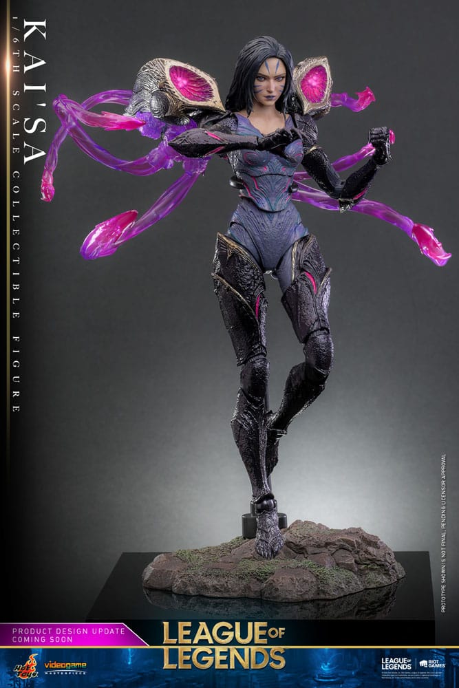 Hot Toys League of Legends Kai’Sa Video Game Masterpiece 1/6 Actionfigur 29 cm