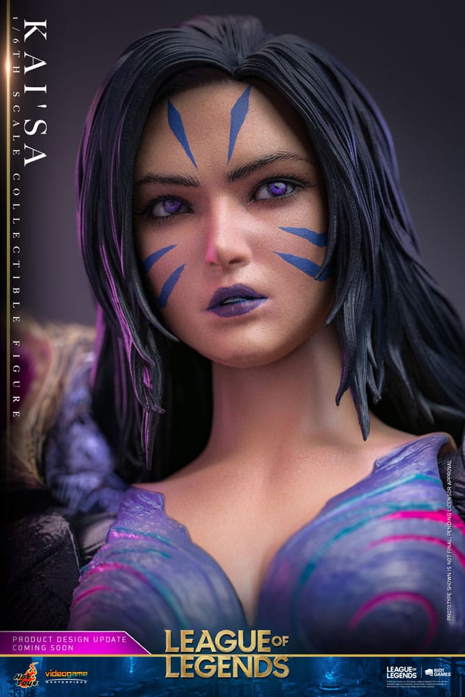 Hot Toys League of Legends Kai’Sa Video Game Masterpiece 1/6 Actionfigur 29 cm
