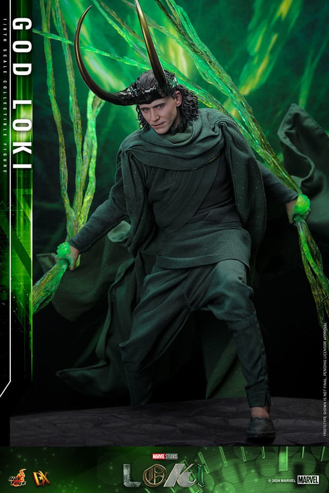 Hot Toys Loki DX God Loki 1/6 Actionfigur