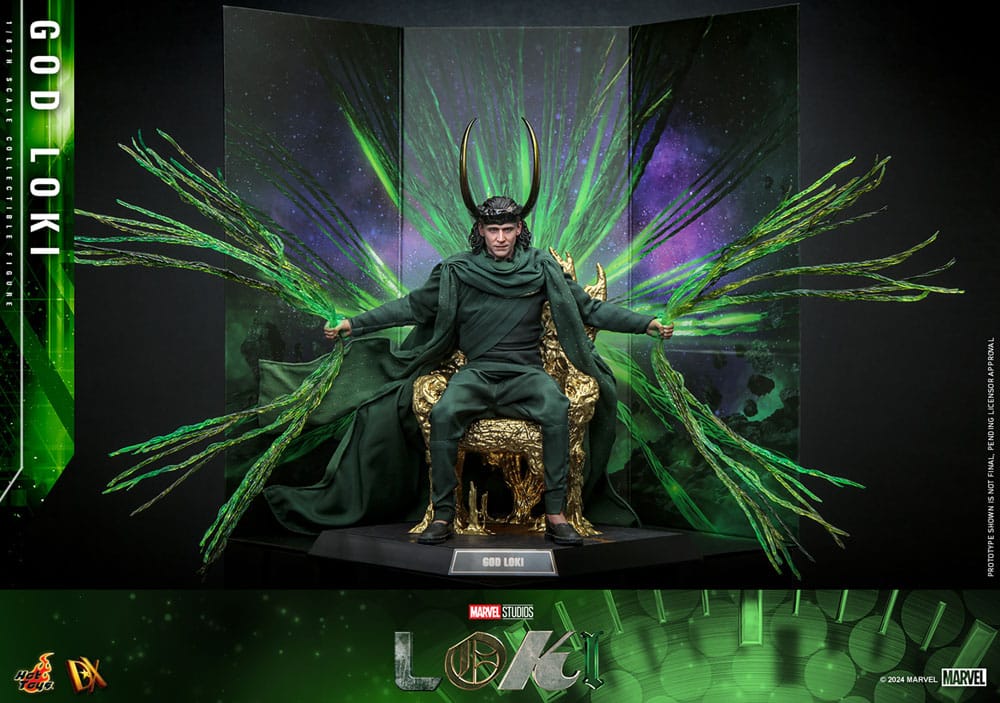 Hot Toys Loki DX God Loki 1/6 Actionfigur