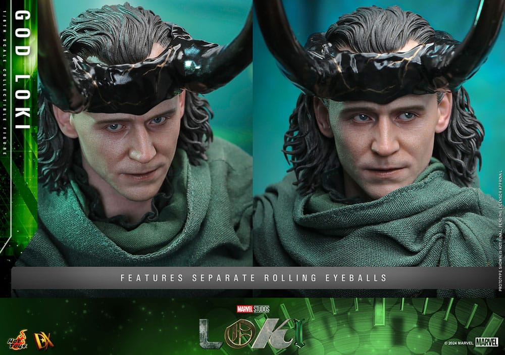 Hot Toys Loki DX God Loki 1/6 Actionfigur