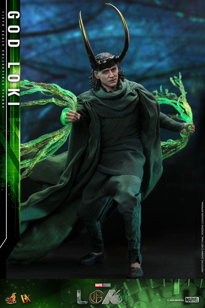 Hot Toys Loki DX God Loki 1/6 Actionfigur