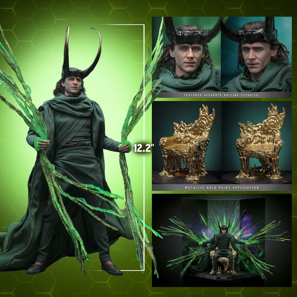 Hot Toys Loki God Loki Deluxe Artisan Edition 1/6 Actionfigur