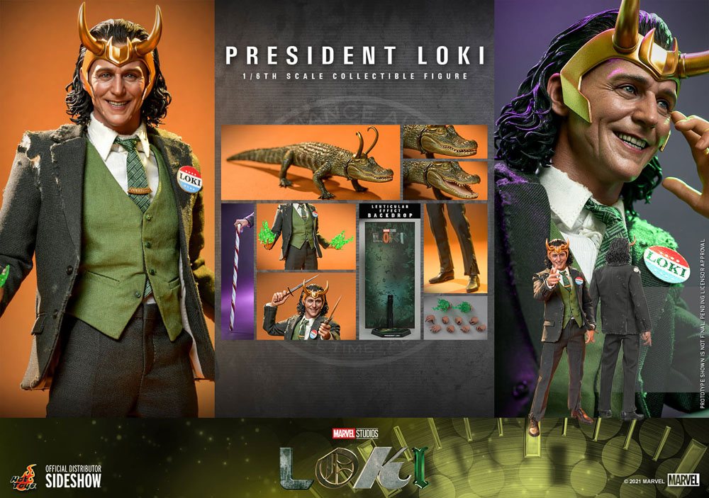 Hot Toys Loki President Loki 1/6 Actionfigur 31 cm
