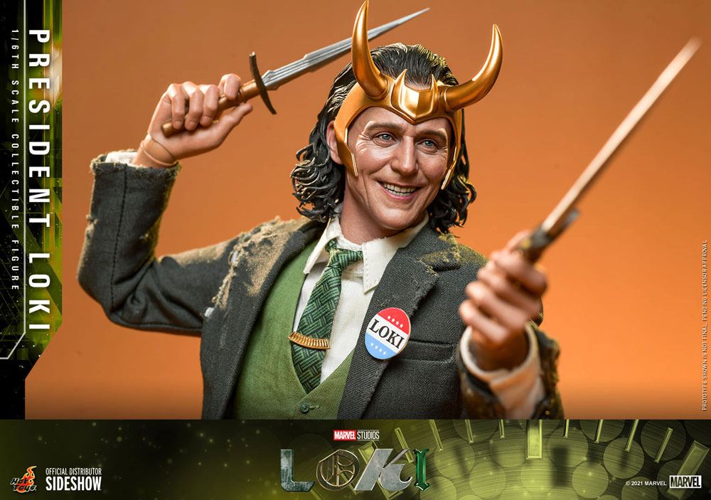 Hot Toys Loki President Loki 1/6 Actionfigur 31 cm
