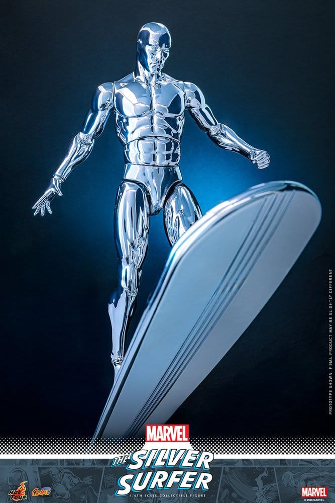 Hot Toys Marvel Actionfigur 1/6 Silver Surfer 32 cm
