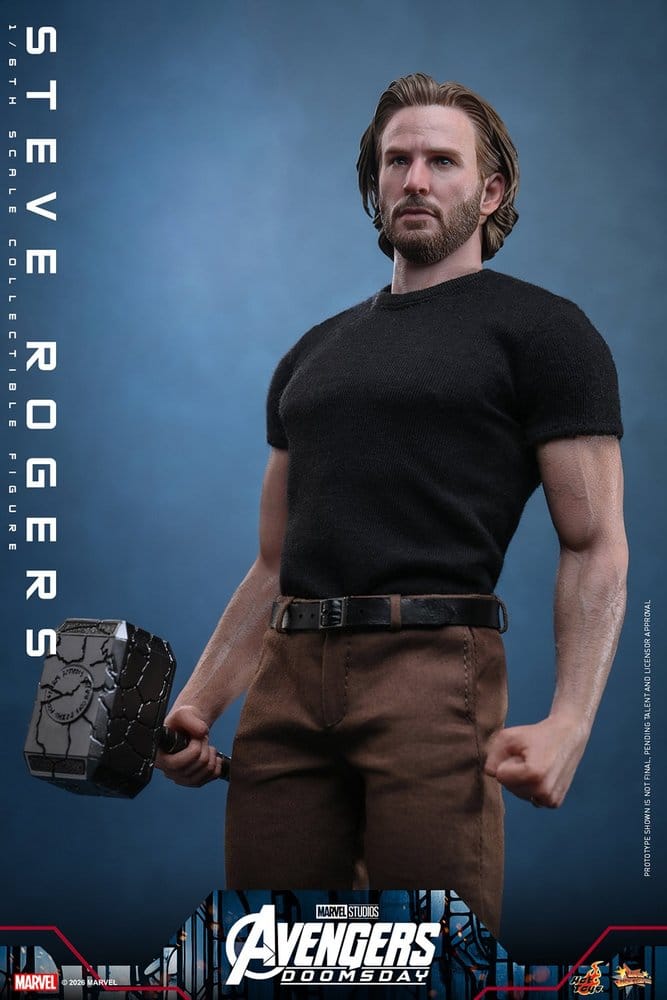 Hot Toys Marvel Avengers Doomsday Steve Rogers 1/6 Actionfigur