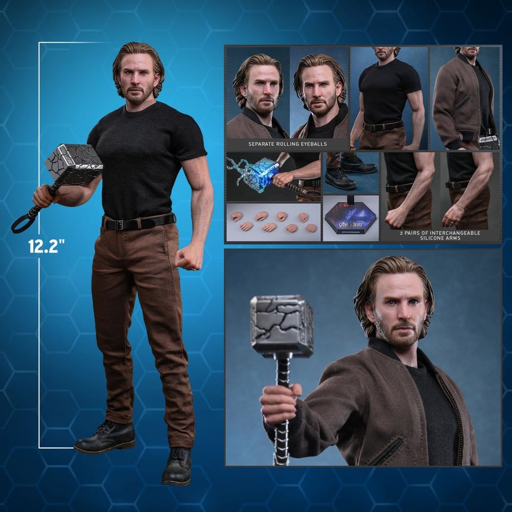 Hot Toys Marvel Avengers Doomsday Steve Rogers 1/6 Actionfigur