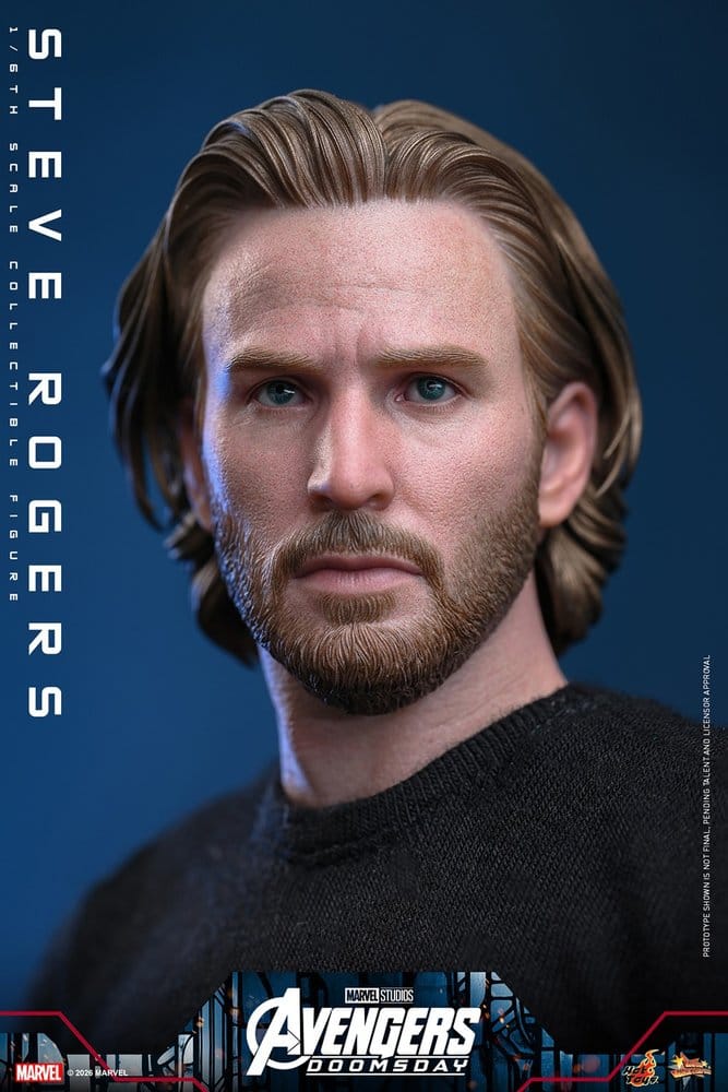 Hot Toys Marvel Avengers Doomsday Steve Rogers 1/6 Actionfigur