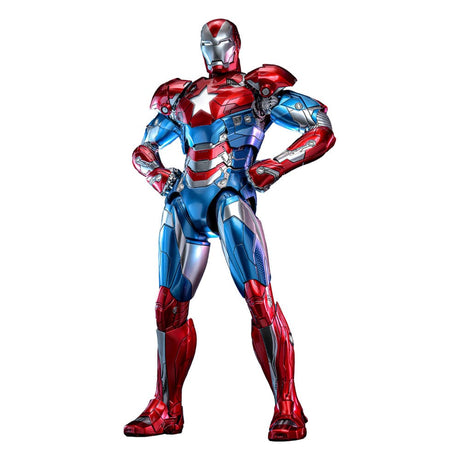 Hot Toys Marvel Comic Iron Patriot Diecast Exclusive 1/6 Masterpiece Actionfigur 32 cm