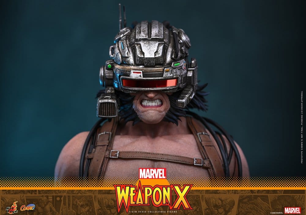 Hot Toys Marvel Comic Masterpiece Weapon X 1/6 Actionfigur