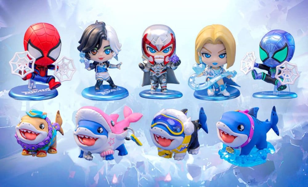 Hot Toys Marvel Cosbi Marvel Rivals Blind Box Display Minifiguren