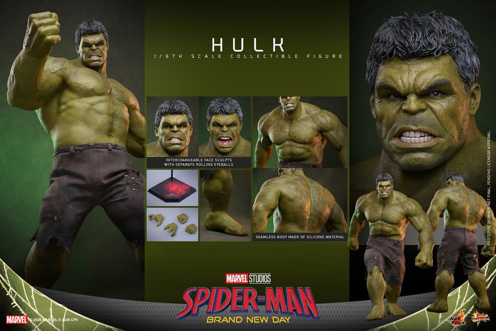 Hot Toys Marvel Hulk 1/6 Actionfigur Marvel Hulk 1/6 Actionfigur