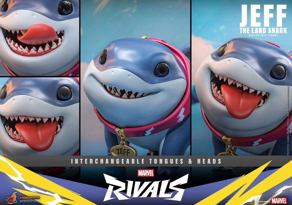 Hot Toys Marvel Rivals Jeff The Land Shark Actionfigur