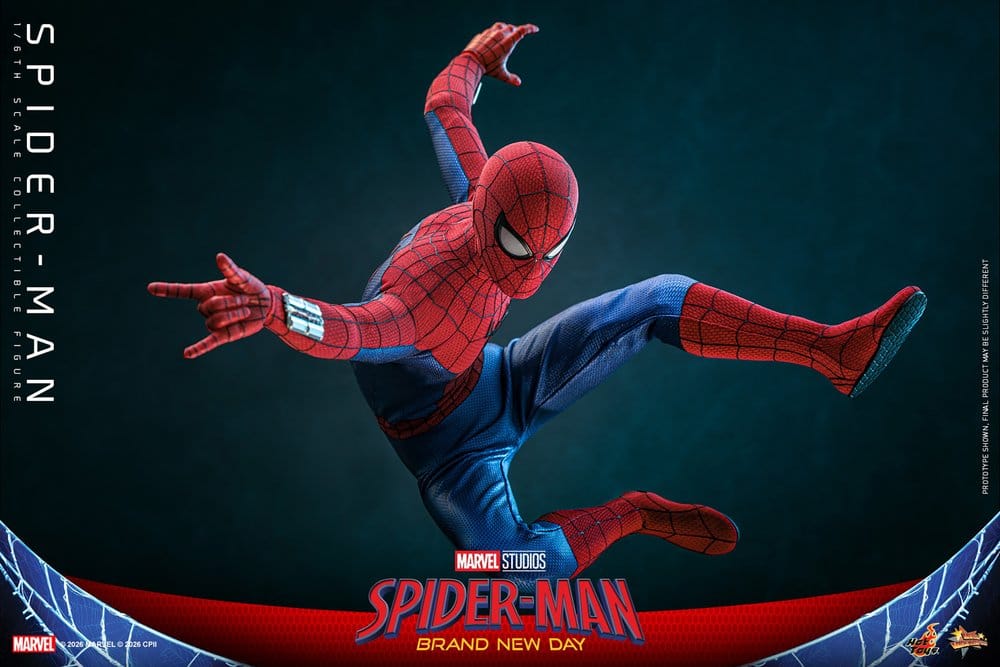 Hot Toys Marvel Spider-Man Spider-Man Brand New Day 1/6 Actionfigur