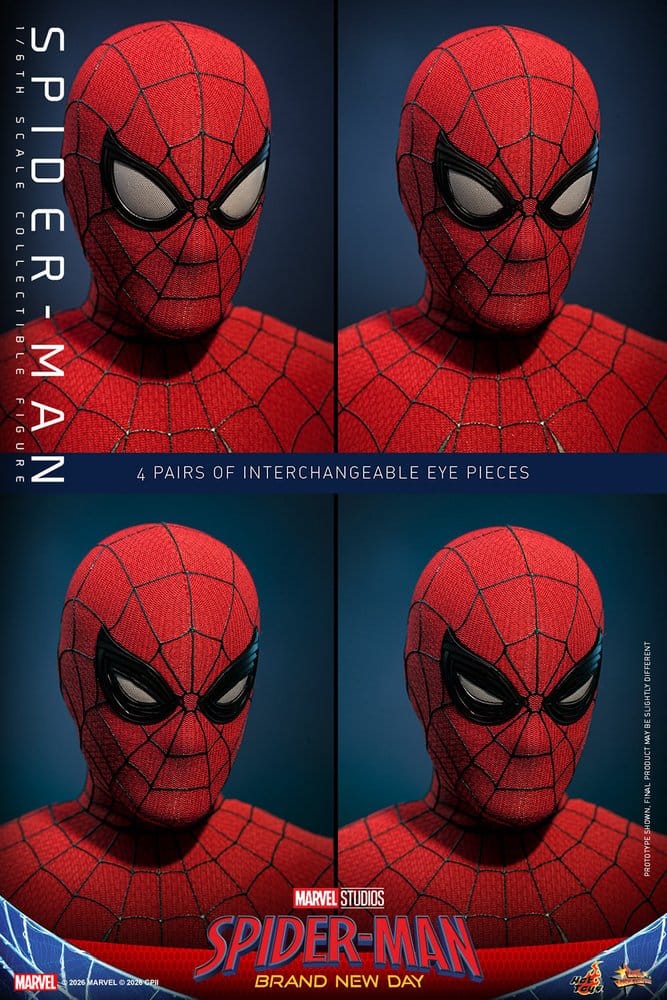 Hot Toys Marvel Spider-Man Spider-Man Brand New Day 1/6 Actionfigur