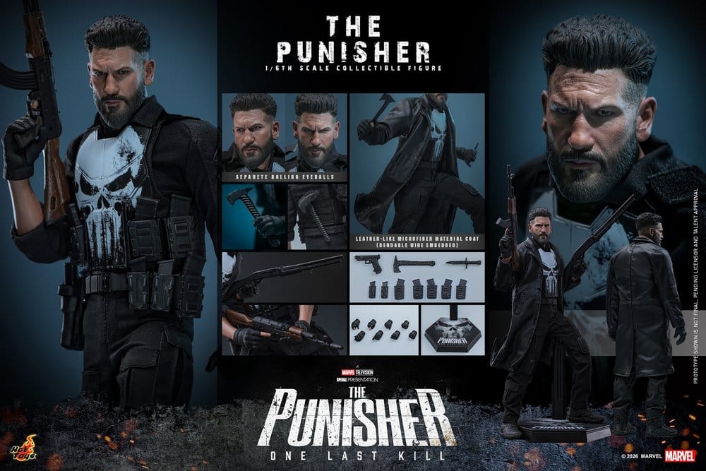 Hot Toys Marvel The Punisher 1/6 Actionfigur