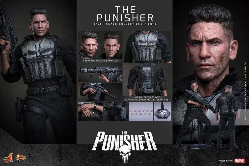 Hot Toys Marvel The Punisher 1/6 Actionfigur