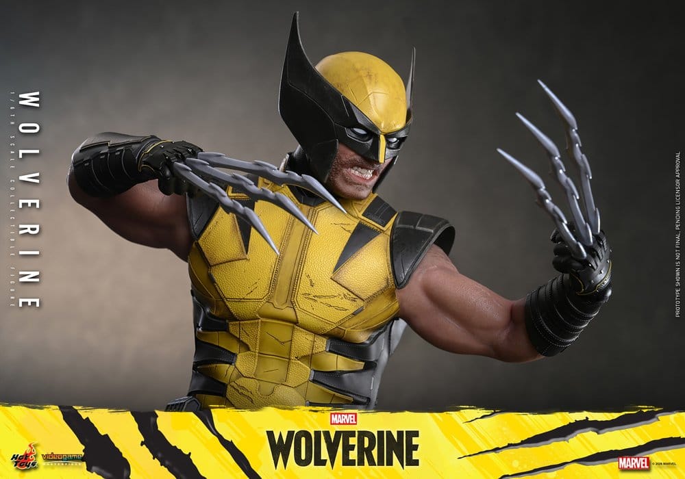 Hot Toys Marvel Video Game Masterpiece Wolverine 1/6 Actionfigur