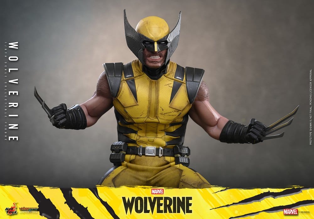 Hot Toys Marvel Video Game Masterpiece Wolverine 1/6 Actionfigur