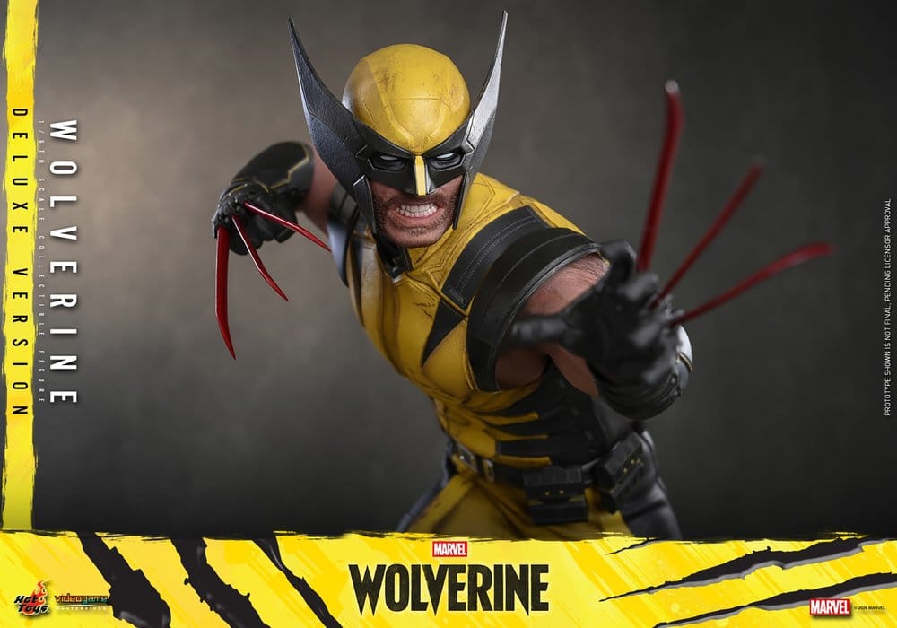 Hot Toys Marvel Video Game Masterpiece Wolverine (Deluxe Version) 1/6 Actionfigur