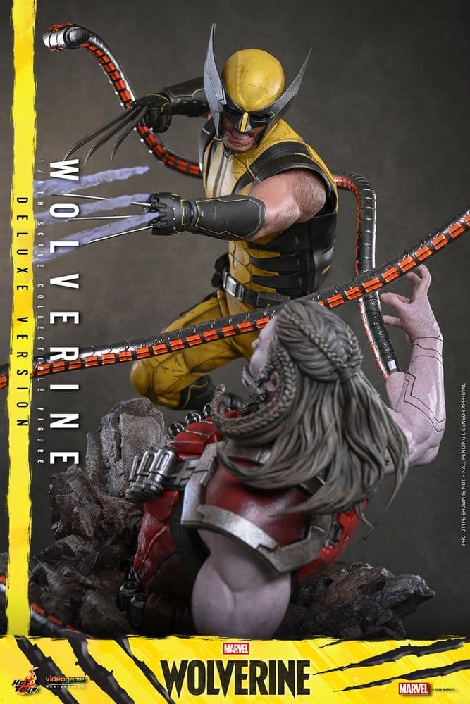 Hot Toys Marvel Video Game Masterpiece Wolverine (Deluxe Version) 1/6 Actionfigur