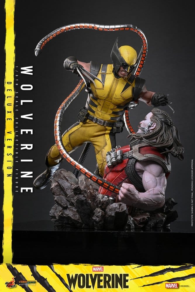 Hot Toys Marvel Video Game Masterpiece Wolverine (Deluxe Version) 1/6 Actionfigur