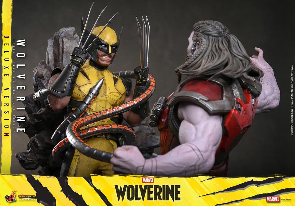 Hot Toys Marvel Video Game Masterpiece Wolverine (Deluxe Version) 1/6 Actionfigur