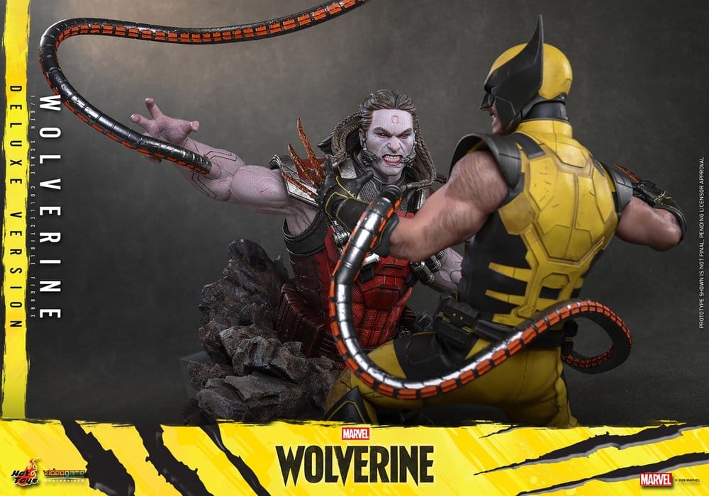 Hot Toys Marvel Video Game Masterpiece Wolverine (Deluxe Version) 1/6 Actionfigur