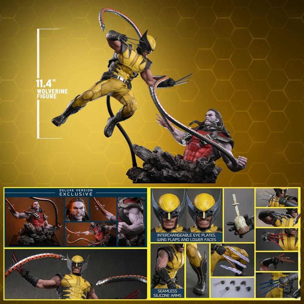 Hot Toys Marvel Video Game Masterpiece Wolverine (Deluxe Version) 1/6 Actionfigur